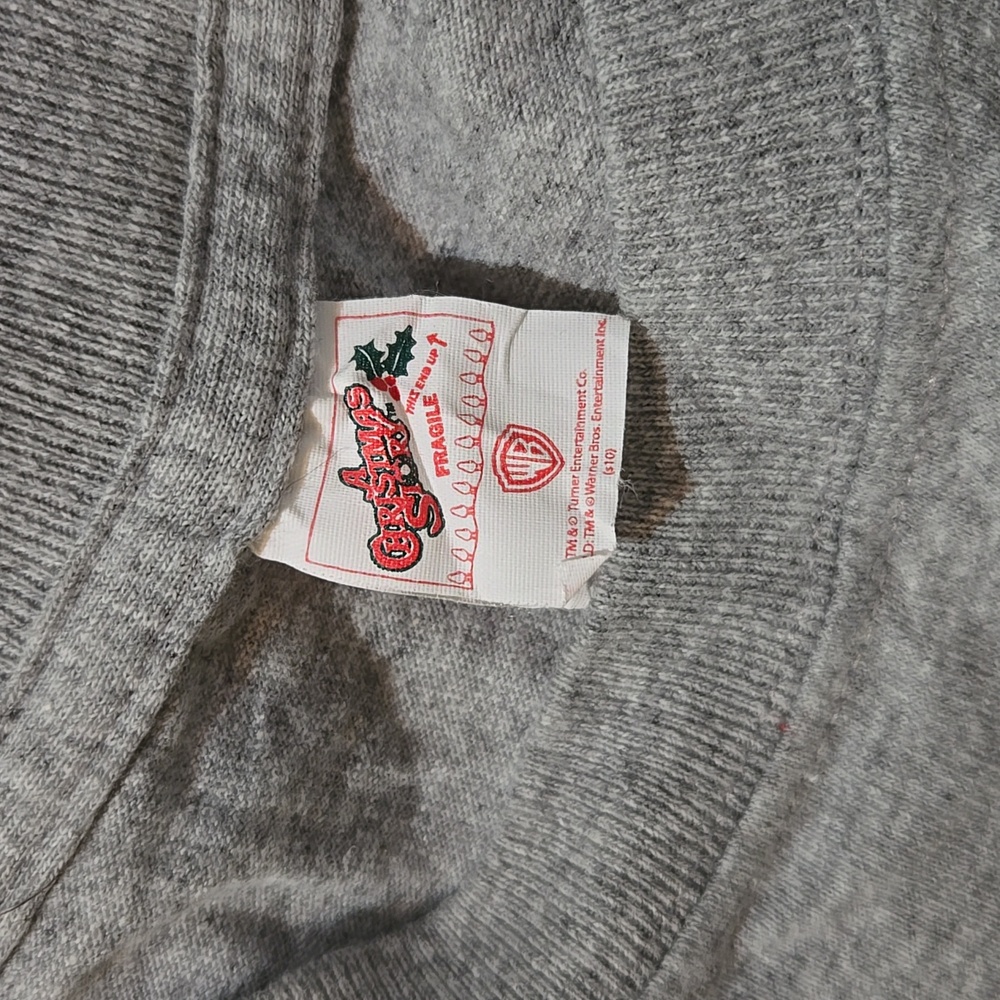 Warner Bros. Gray Christmas Story "Fudge" Graphic Tee - Picture 3 of 4